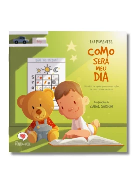 Como será meu dia livro infantil frente