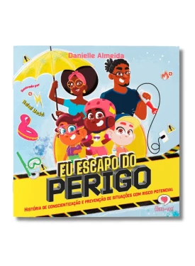 Livro infantil Eu escapo do perigo frente