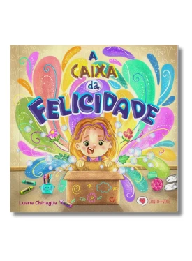 Livro infantil A caixa da felicidade frente