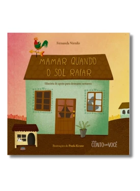 Livro infantil Mamar quando o sol raiar frente