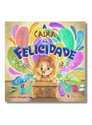 Livro infantil A caixa da felicidade frente