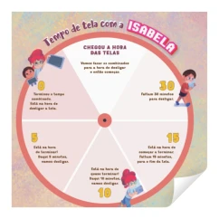 Isabela saiu da tela tempo de tela