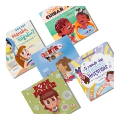 Coleção livros infantis corpo humano