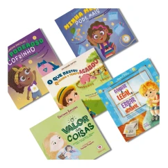 Coleção de livros infantis Finanças