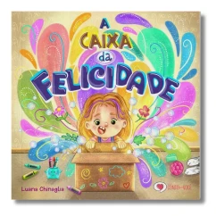 Livro infantil A caixa da felicidade frente