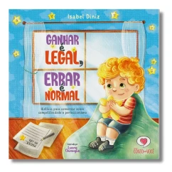 Livro infantil Ganhar é legal errar é normal frente