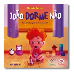 Livro infantil João dorme não frente