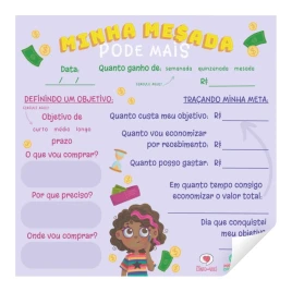 Bloco Planejamento financeiro (mesada)